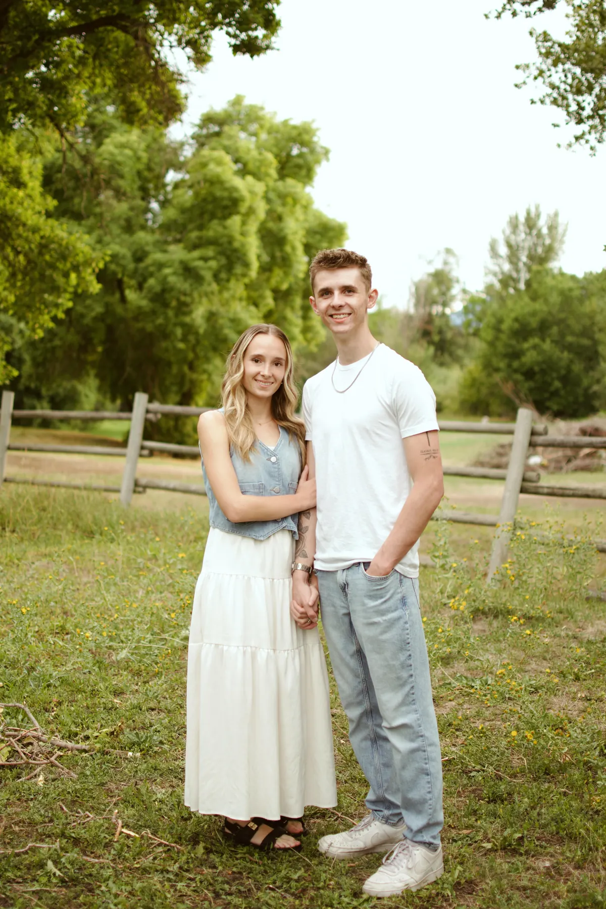 Hunter Wilson, Founder & CEO of Braxion Connect, with his fiancée Liv Briel, Client Relations Coordinator